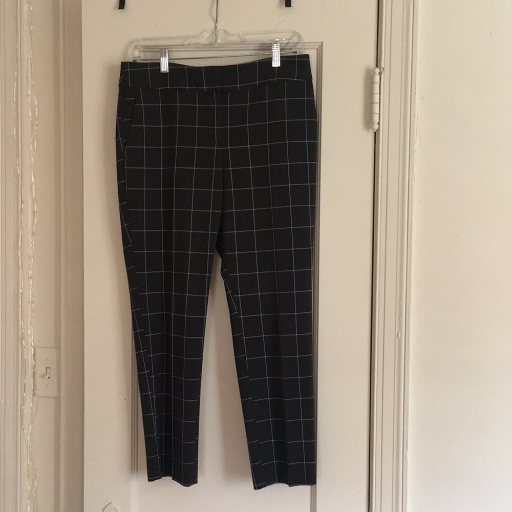 Loft Petite Ankle Pant (Black)